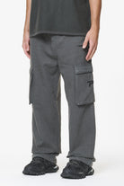 Pegador Paden Wide Cargo Pants Volcano Grey Hauptansicht aus der Do not Disturb Kollektion für Herren