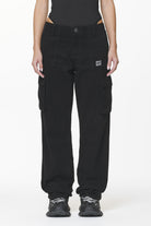 Pegador Bodo Wide Cargo Pants Black Gegenansicht aus der Do not Disturb Kollektion für DaHerren