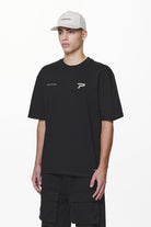 Pegador Barone Oversized Tee Black Gegenansicht aus der Do not Disturb Kollektion für Herren