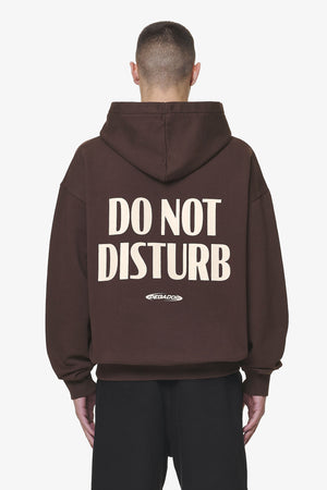 Pegador Crail Oversized Hoodie Washed Oak Brown Hauptansicht aus der Do not Disturb Kollektion für Herren