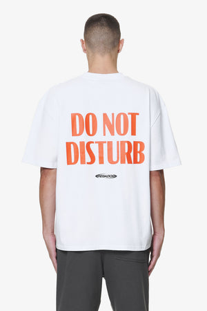 Pegador Crail Oversized Tee White Hauptansicht aus der Do not Disturb Kollektion für Herren