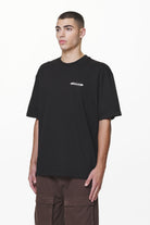 Pegador Crail Oversized Tee Black Gegenansicht aus der Do not Disturb Kollektion für Herren