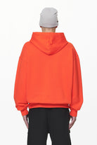 Pegador Eazor Oversized Hoodie Washed Signal Red Gegenansicht aus der Do not Disturb Kollektion für Herren