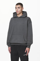 Pegador Furber Oversized Hoodie Washed Volcano Grey Gegenansicht aus der Do not Disturb Kollektion für Herren