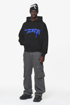 Pegador Zero Boxy Hoodie Black Ganzkörper Bild aus der Do not Disturb Kollektion für Herren