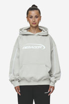 Pegador Naomi Oversized Hoodie Washed Moon Grey Seitenansicht aus der Most Alive Kollektion für DaHerren