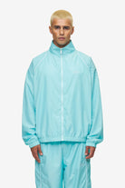 Pegador Lincoln Boxy Track Jacket Sky Blue Hauptansicht aus der High summer Kollektion für Herren