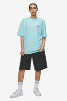 Pegador Patino Oversized Tee Washed Sky Blue Ganzkörper Bild aus der High summer Kollektion für DaHerren