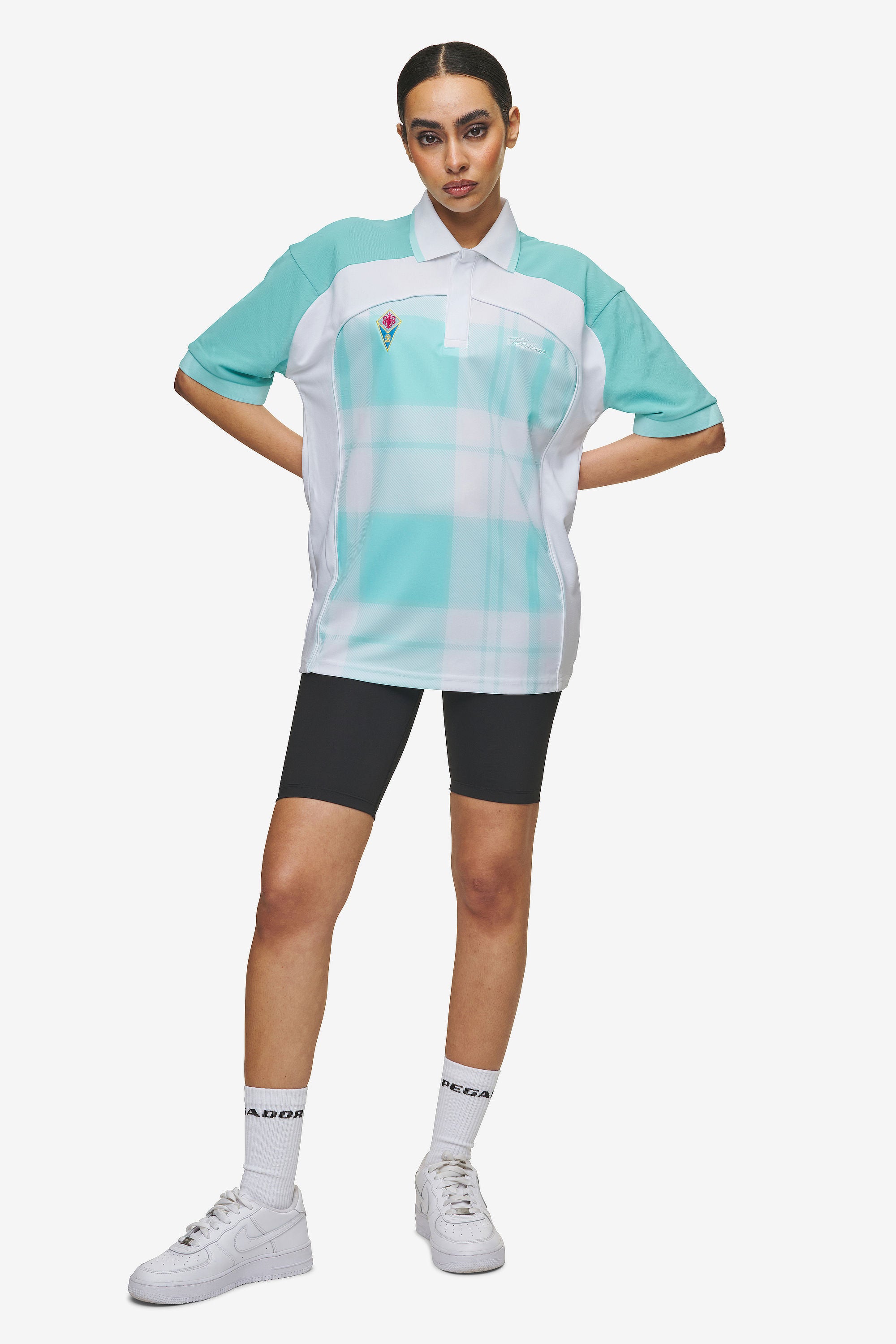 Pegador Lawn Jersey Sky Blue White Detailshot aus der High summer Kollektion für DaHerren