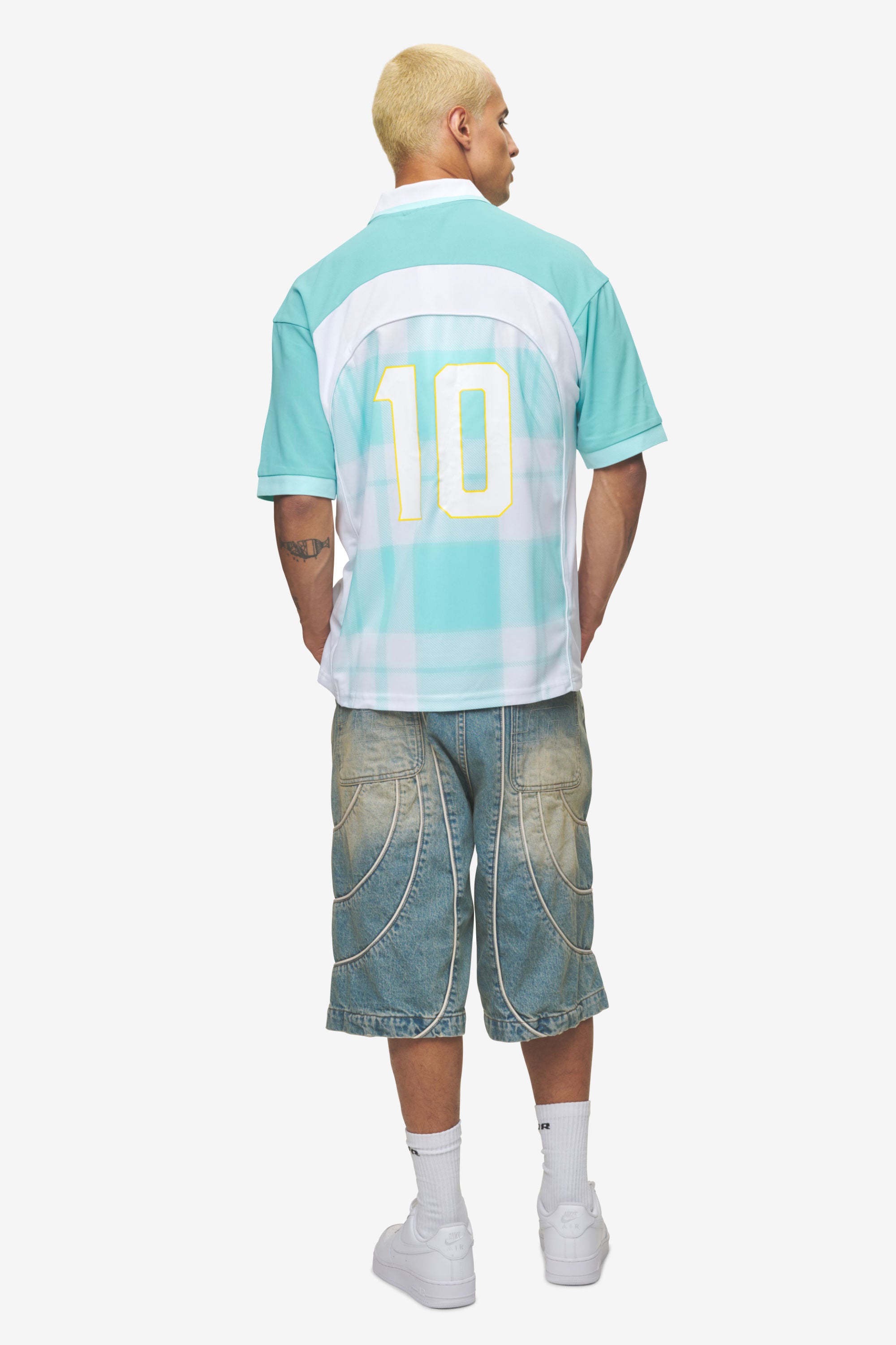 Pegador Lawn Jersey Sky Blue White Ganzkörper Bild aus der High summer Kollektion für Herren