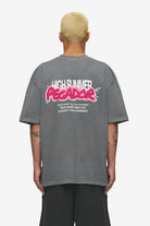 Pegador Barret Oversized Tee Vintage Grey Hauptansicht aus der High summer Kollektion für Herren