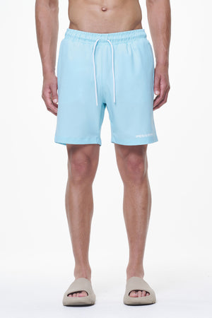 Pegador Logo Swim Shorts Riviera Blue Hauptansicht aus der Last Minute Kollektion für Herren