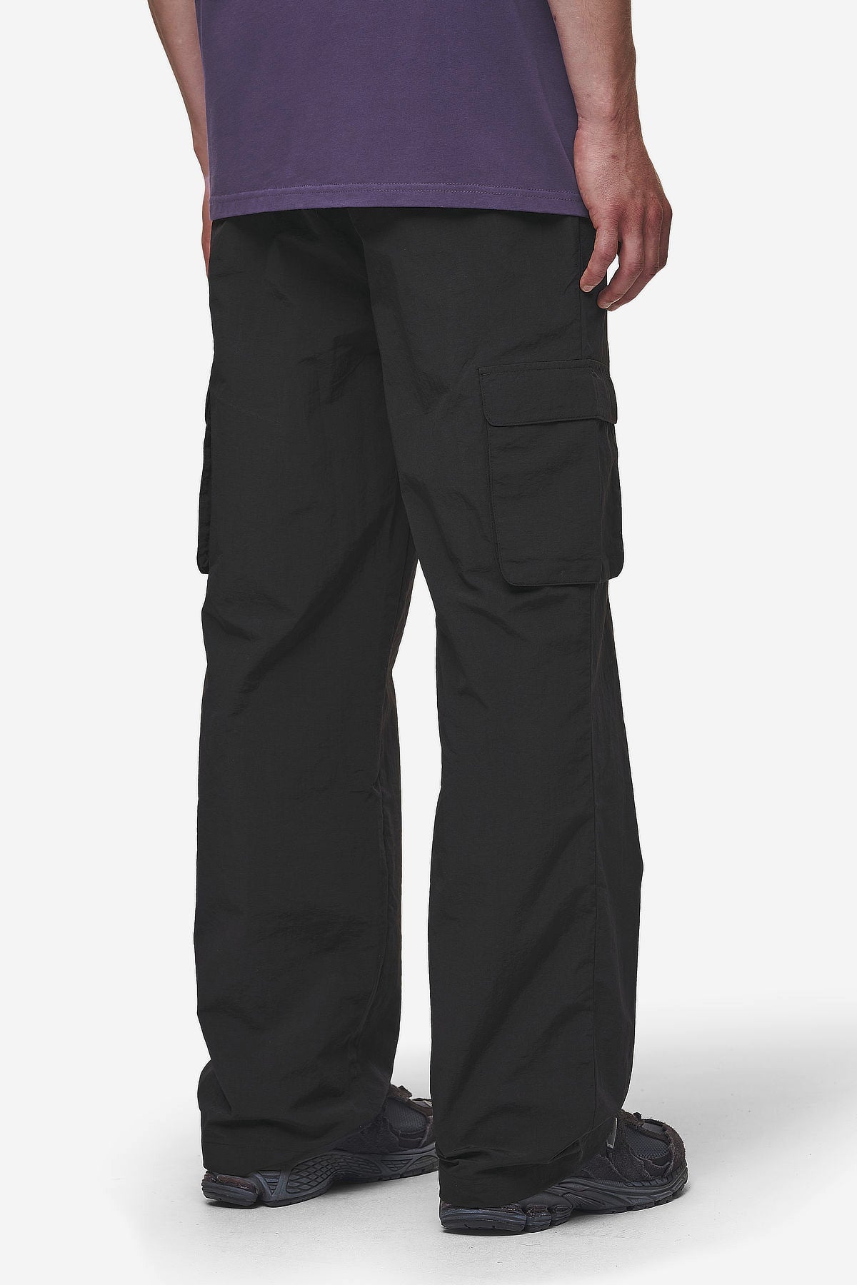 Pegador Laight Cargo Tech Pants Black Gegenansicht aus der Most Alive Kollektion für Herren