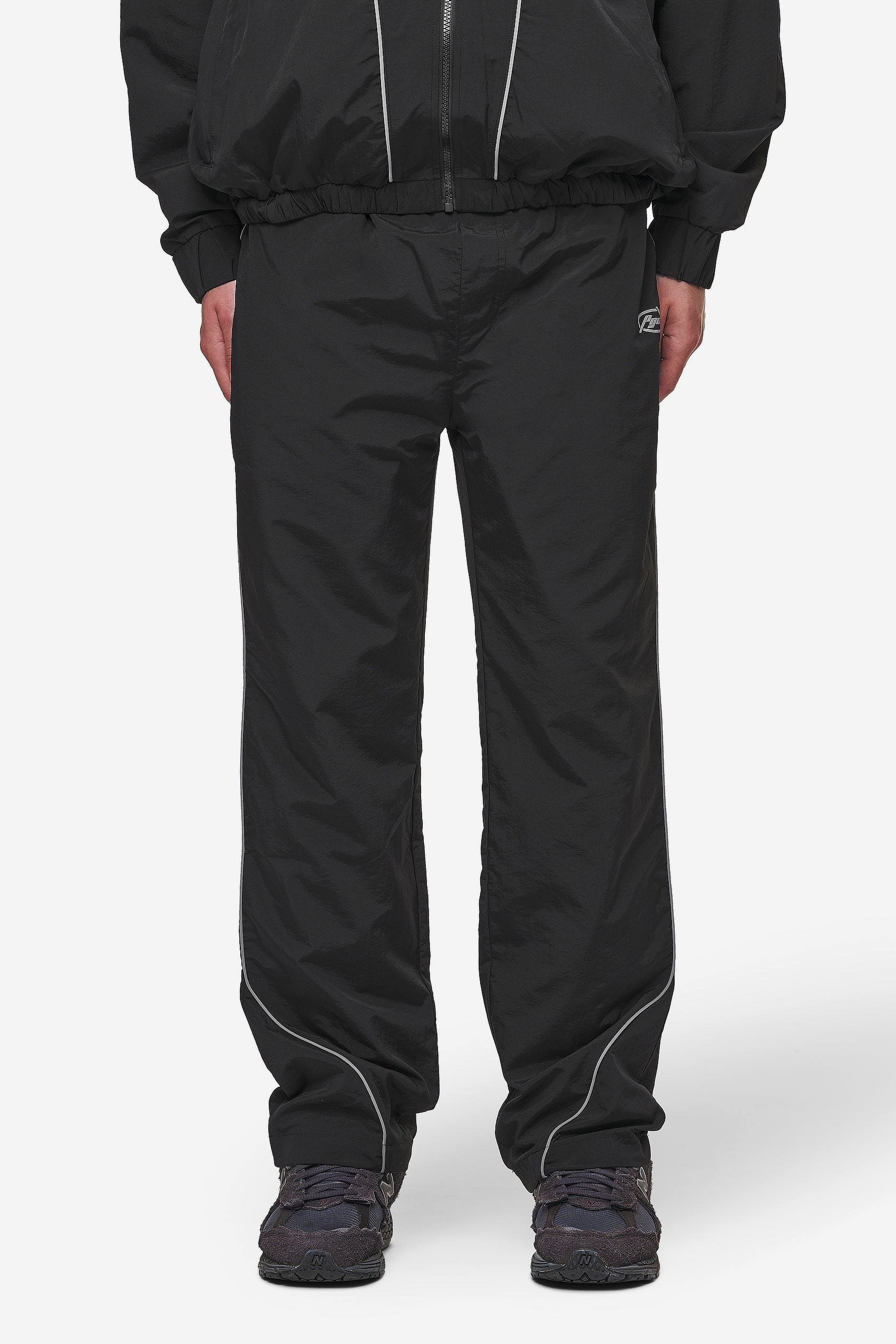 Pegador Mercer Track Pants Black Hauptansicht aus der Most Alive Kollektion für Herren