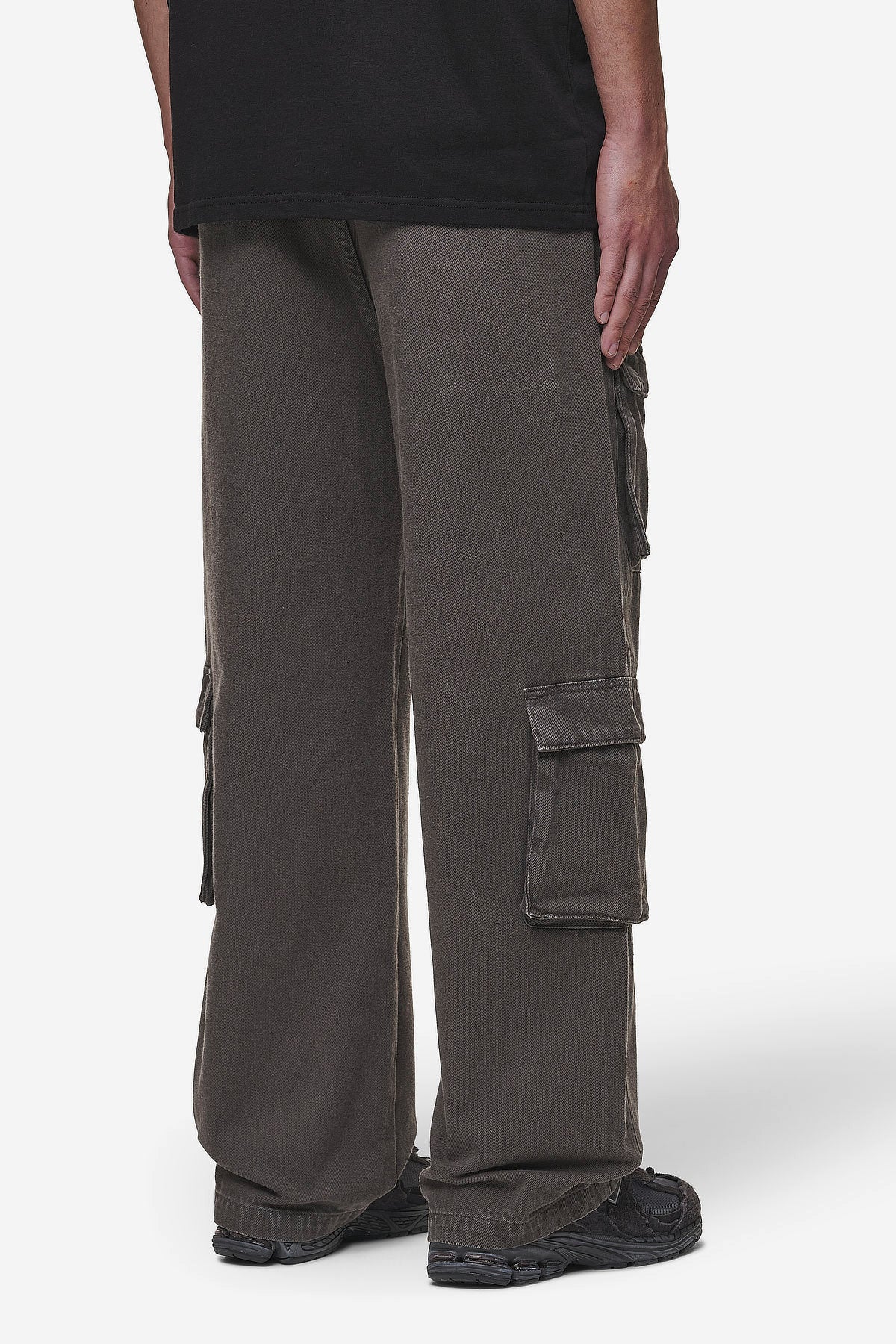 Pegador Penard Wide Cargo Pants Anthracite Gegenansicht aus der Most Alive Kollektion für Herren