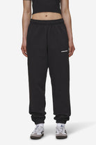 Pegador Villa High Waisted Sweat Pants Black White Gum Seitenansicht aus der Most Alive Kollektion für DaHerren