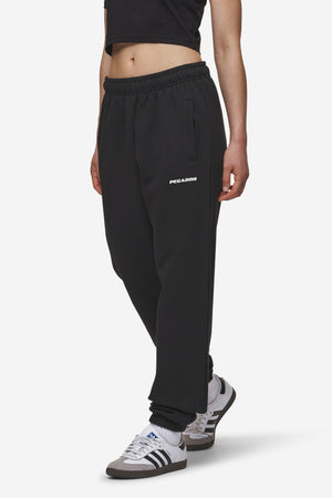 Pegador Villa High Waisted Sweat Pants Black White Gum Hauptansicht aus der Most Alive Kollektion für DaHerren