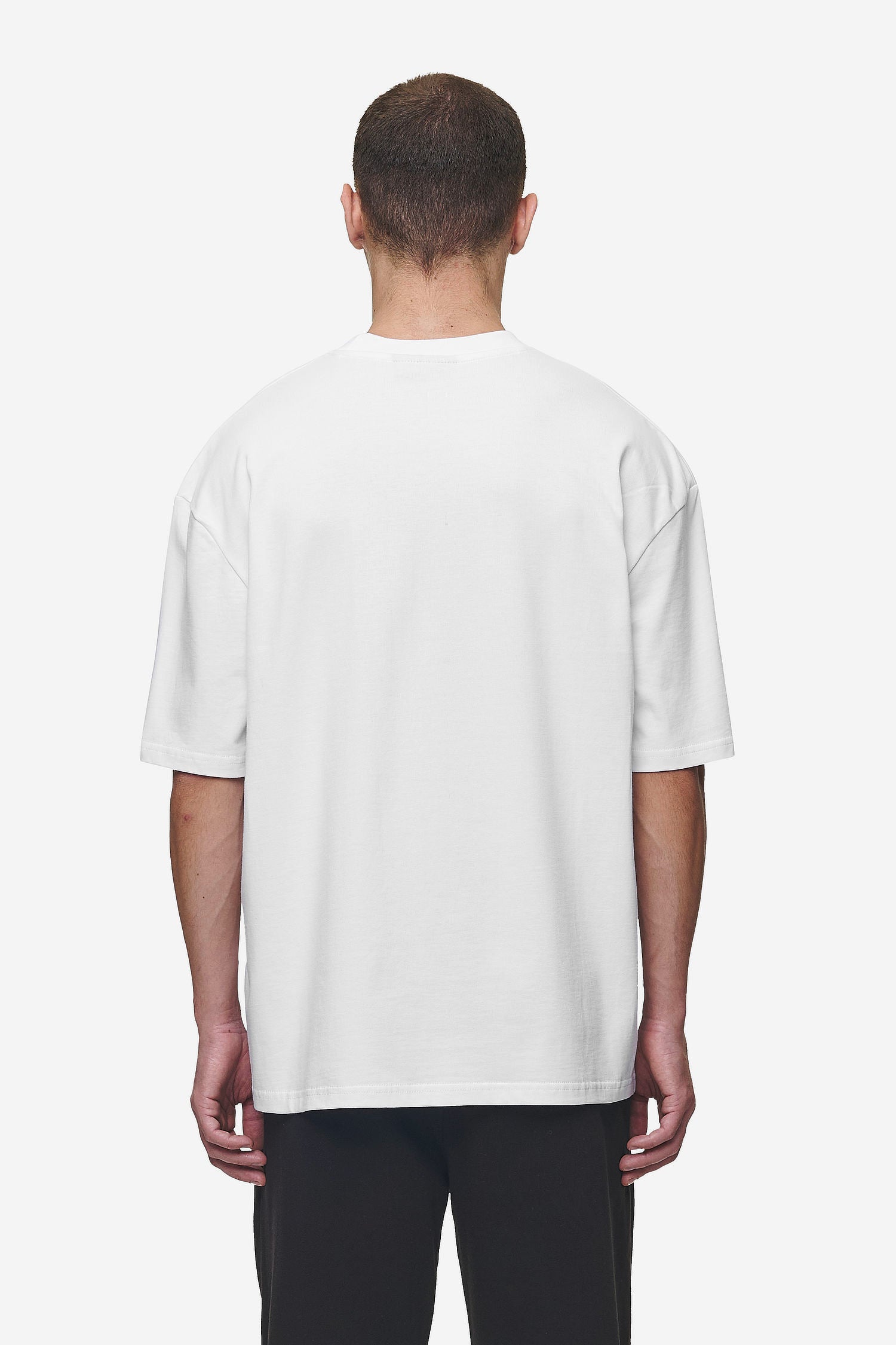 Pegador Logo Oversized Tee White Gegenansicht aus der Most Alive Kollektion für Herren