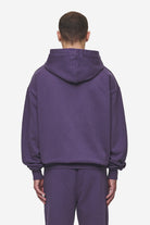 Pegador Logo Oversized Hoodie Washed Deep Purple Gegenansicht aus der Most Alive Kollektion für Herren