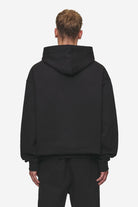 Pegador Logo Oversized Hoodie Washed Black Gegenansicht aus der Most Alive Kollektion für Herren