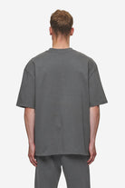 Pegador Logo Oversized Tee Washed Anthracite Gegenansicht aus der Most Alive Kollektion für Herren