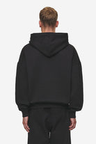 Pegador Logo Boxy Hoodie Washed Black Gegenansicht aus der Most Alive Kollektion für Herren