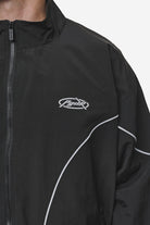 Pegador Mercer Track Jacket Black Detailshot aus der Most Alive Kollektion für Herren