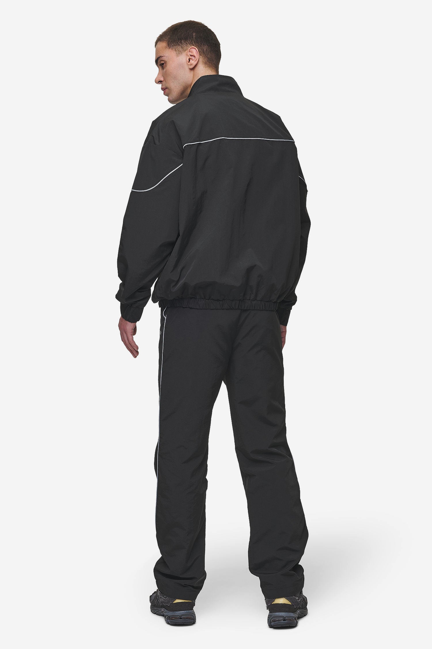 Pegador Mercer Track Jacket Black Gegenansicht aus der Most Alive Kollektion für Herren