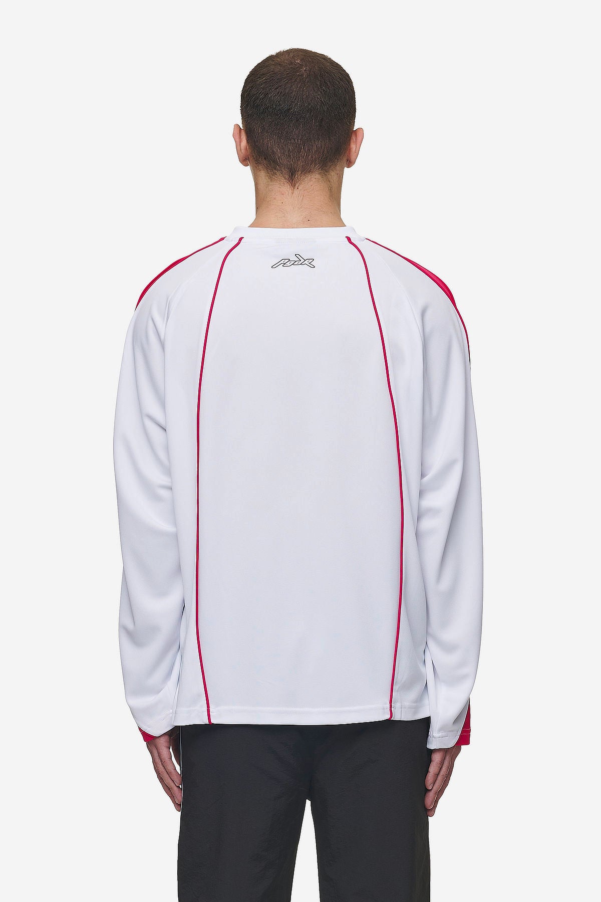 Pegador Mosco Longsleeve Jersey White Virtual Pink Gegenansicht aus der Most Alive Kollektion für Herren