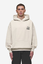 Pegador Hawkins Oversized Hoodie Washed Light Beige Seitenansicht aus der Most Alive Kollektion für Herren