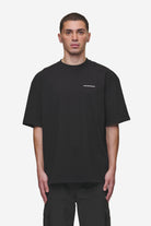 Pegador Madron Oversized Tee Washed Black Seitenansicht aus der Most Alive Kollektion für Herren