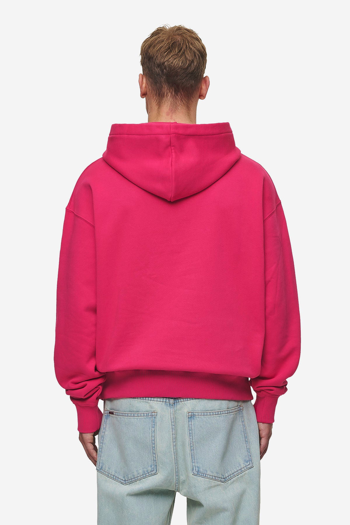 Pegador Doyer Oversized Hoodie Washed Virtual Pink Gegenansicht aus der Most Alive Kollektion für Herren