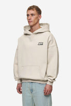 Pegador Duan Boxy Hoodie Washed Light Beige Gegenansicht aus der Most Alive Kollektion für Herren