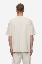 Pegador Logo Oversized Tee Washed Light Beige Gegenansicht aus der Most Alive Kollektion für Herren