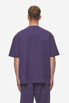 Pegador Logo Oversized Tee Washed Deep Purple Gegenansicht aus der Most Alive Kollektion für Herren