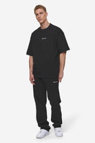 Pegador Logo Boxy Tee Washed Black Ganzkörper Bild aus der Most Alive Kollektion für Herren