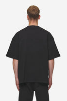 Pegador Logo Boxy Tee Washed Black Gegenansicht aus der Most Alive Kollektion für Herren