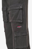 Pegador Penard Wide Cargo Pants Anthracite Detailshot aus der Most Alive Kollektion für Herren