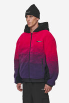 Pegador Absecon Teddy Jacket Virtual Pink Deep Purple Black Seitenansicht aus der Most Alive Kollektion für Herren