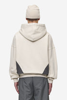 Pegador Slick Boxy Hoodie Washed Light Beige Gegenansicht aus der Most Alive Kollektion für Herren