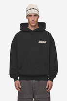 Pegador Doyer Oversized Hoodie Washed Black Hauptansicht aus der Most Alive Kollektion für Herren