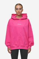 Pegador Clarita Logo Oversized Hoodie Washed Digital Pink White Gum Hauptansicht aus der Most Alive Kollektion für DaHerren