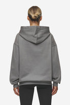 Pegador Clarita Logo Oversized Hoodie Washed Deep Grey White Gum Gegenansicht aus der Most Alive Kollektion für DaHerren