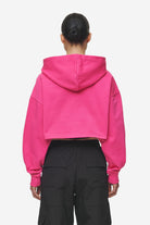 Pegador Mina Super Cropped Hoodie Washed Digital Pink Gegenansicht aus der Most Alive Kollektion für DaHerren