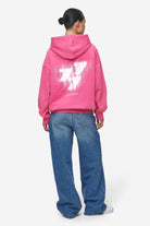 Pegador Suta Oversized Hoodie Vintage Digital Pink Detailshot aus der Most Alive Kollektion für DaHerren