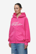 Pegador Anna Oversized Sweat Jacket Washed Digital Pink Seitenansicht aus der Most Alive Kollektion für DaHerren