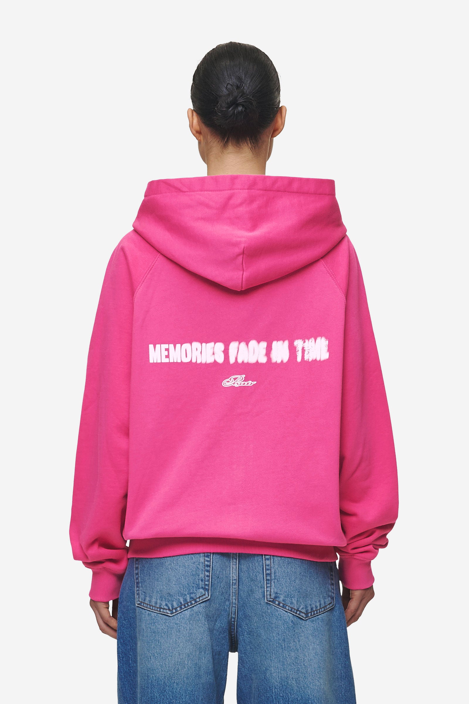 Pegador Anna Oversized Sweat Jacket Washed Digital Pink Gegenansicht aus der Most Alive Kollektion für DaHerren