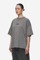 Pegador Sora Heavy Oversized Tee Washed Deep Grey Gegenansicht aus der Most Alive Kollektion für DaHerren