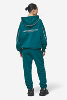 Pegador Naomi Oversized Hoodie Washed Urban Turquoise Ganzkörper Bild aus der Most Alive Kollektion für DaHerren