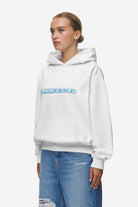 Pegador Mila Oversized Hoodie White Seitenansicht aus der Most Alive Kollektion für DaHerren